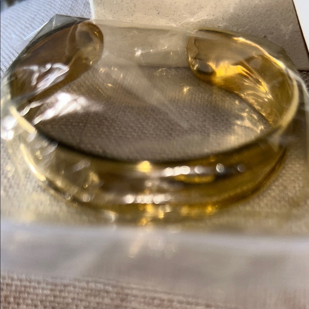 Odette gold cuff bracelet. BRAND NEW. - Picture 2 of 7